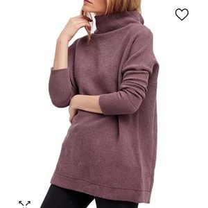 Free People Ottoman Slouchy Tunic nutmeg XS